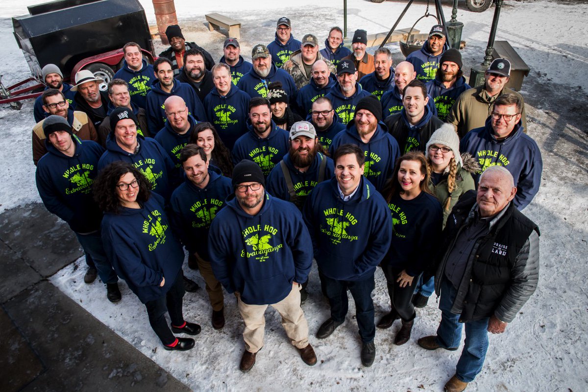 Thanks to <a href="/ArthurAgency/">Arthur Agency</a> —> event design + @silkworm_ink —> sweatshirt printing! @KenGoodmanPhoto