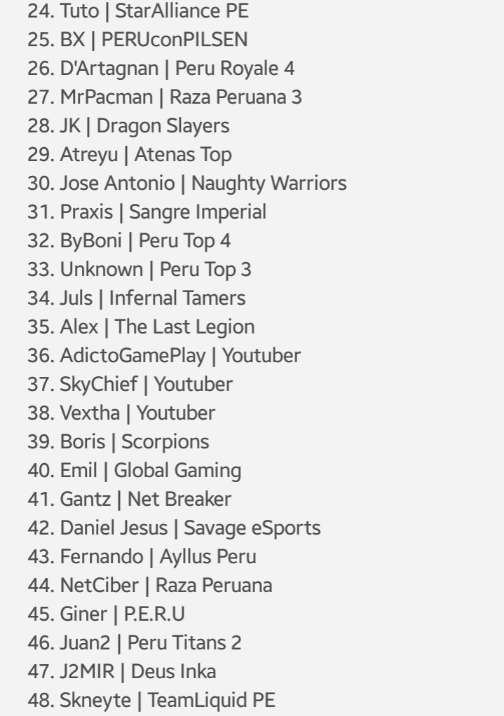 Anunciamos la COPA LÍDERES PE (2c2) torneo organizado por la LDD donde 48 líderes de clanes top peruanos demostrarán todo su potencial 💪

Sorteo: dom 20/01 (8pm)
Canal: Vextha YT