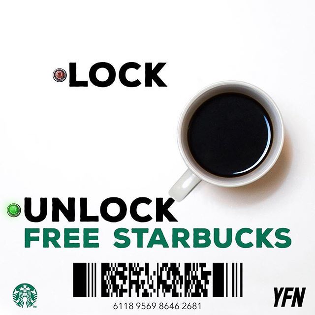 ***FREE STARBUCKS*** You. Are. AWESOME! So awesome, that you deserve free Starbucks. Simply show your<a href="/tag/riskitall2018"class="tags"><span>#riskitall2018</span></a>