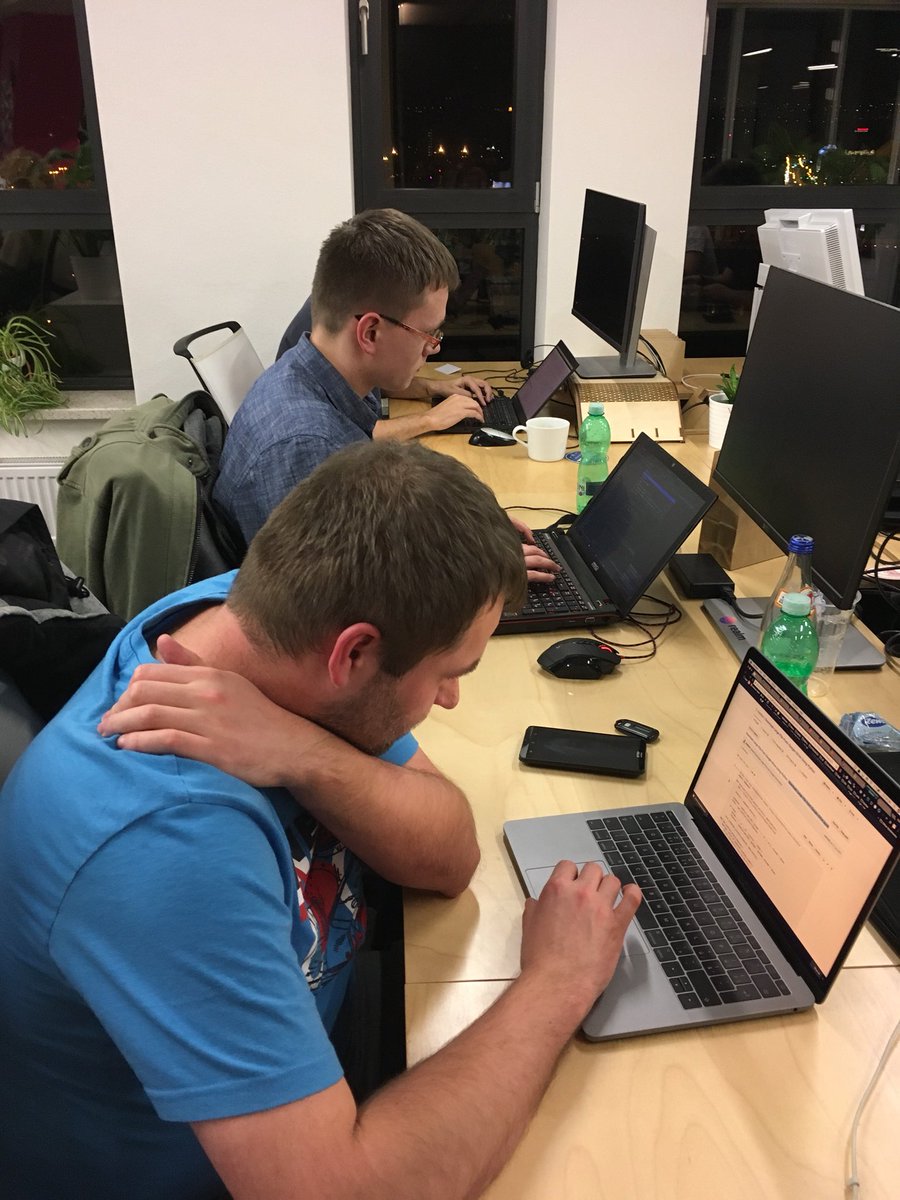 dataweps's tweet photo. #FakeHacks #hackathon v @AckeeCZ je v plném proudu. https://t.co/qg2VByVxLz