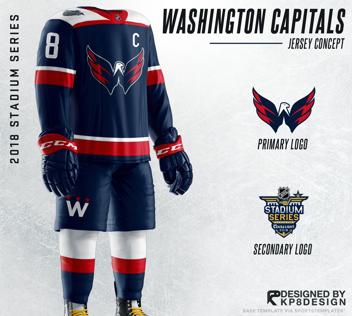 washington capitals jersey concepts