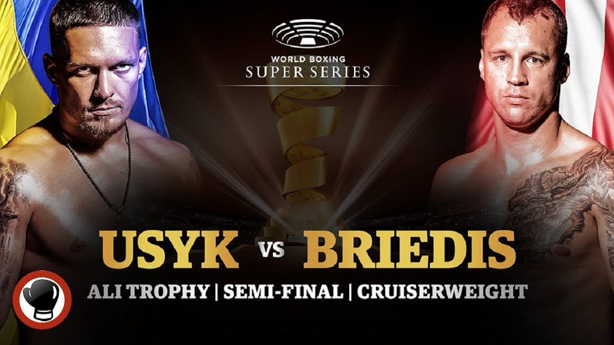 27. janvārī <a href="/ArenaRiga/">Arēna</a> notiks Pasaules boksa Supersērijas pusfināls, kurā spēkosies 🇱🇻 Mairis #Briedis (23-0, 18KO) un 🇺🇦 Oleksandr #Usyk (13-0, 11KO). Vairāk info šeit ➡️ goo.gl/MHJM8o
#bokss #box #UsykBriedis
