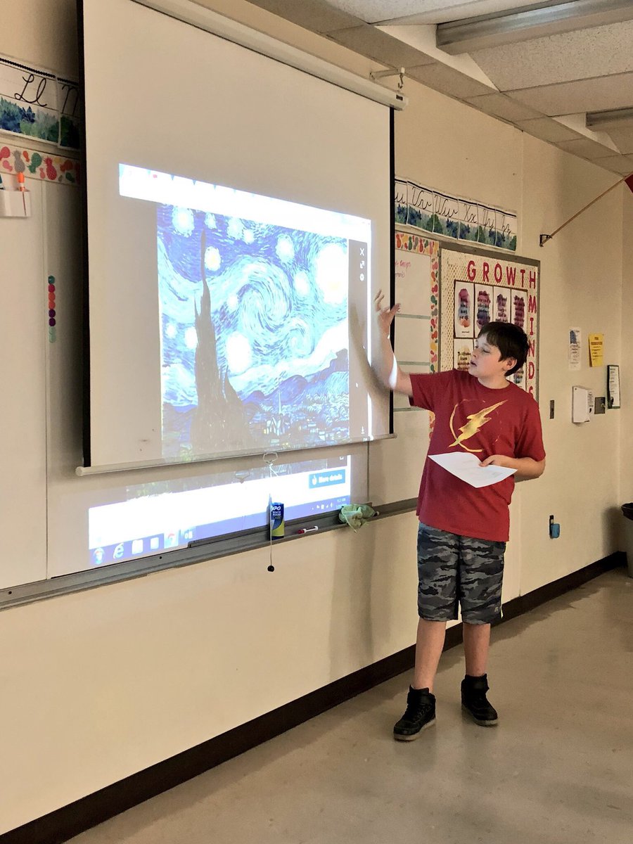 _mrsseabolt's tweet photo. My “something positive” today is being able to listen to my students perform an art analysis on some of the works that are inspiring to them or that happen to catch their attention (hello Norman Rockwell’s hobo) Their presentations were AWESOME! #WeAreLMS #SnaptheGAPcitrus https://t.co/t8TN5Gg2NR
