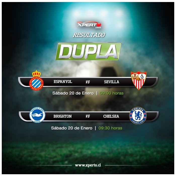 Deja listas tus jugadas de sábado y solo preocúpate de ganar ;)