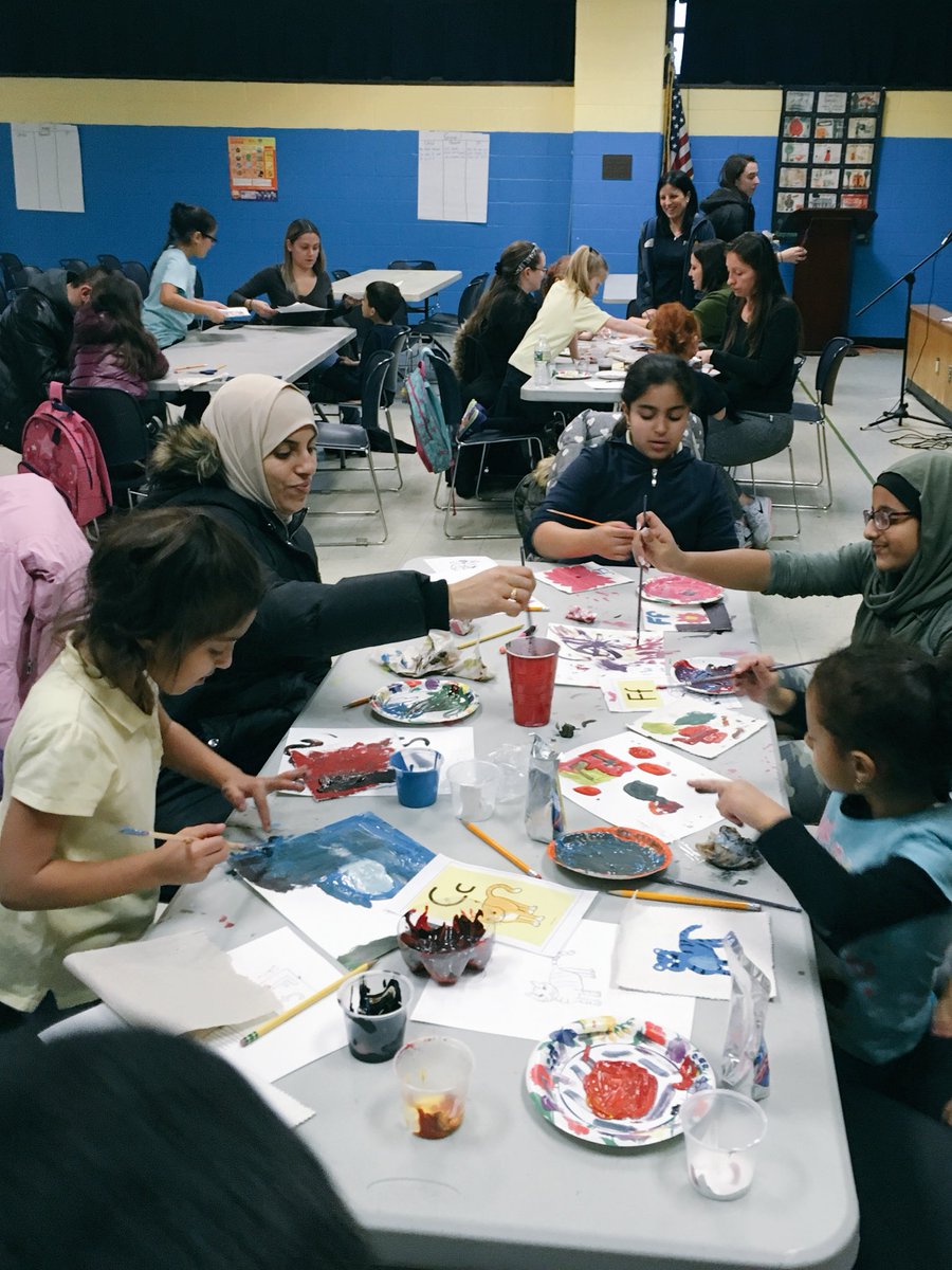 THEPubSchool13's tweet photo. Cooking Matters for Kids professional development by morning, a PTA Snack/Smencil sale during lunch periods (Thank You PTA), Basketball Practice and Quilt Making after school. All good things and just another day at THE... https://t.co/flmE4JwJPV