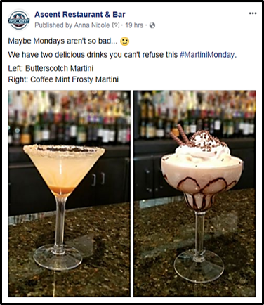 CoSprgsMarriott's tweet photo. Start the weekend off right with happy hour!
#happyhour #itsfiveoclocksomewhere #CoSpringsMarriott #AscentRestBar #deliciousness #martinisanytime https://t.co/LKJonByIg5