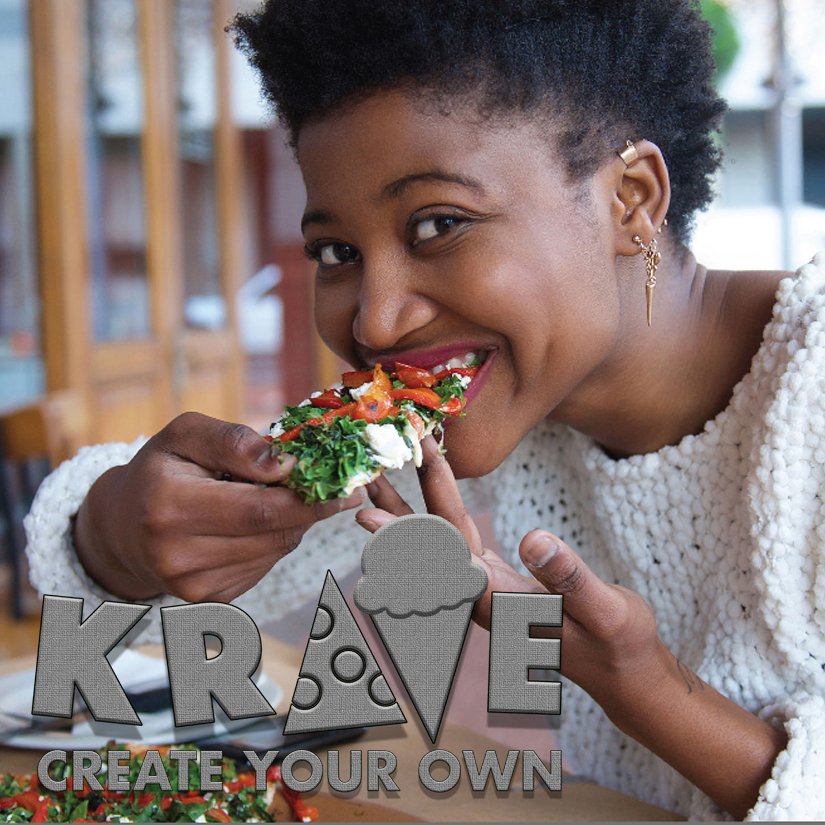 LaunchRI's tweet image. What are you kraving? 🍕At Krave: Create Your Own, you will get to decide. Choose how you want your pizza and salad and watch it be made right in front of you! #yum #pizza #salad #icecream