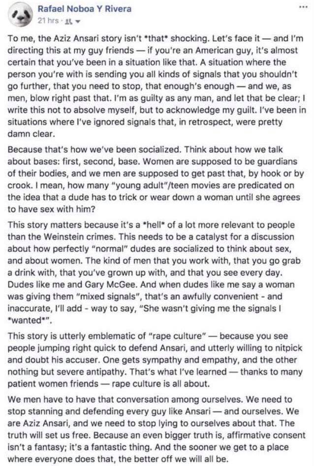 cherylarizona's tweet image. This. To all the men and women excusing him. YOU are the problem.