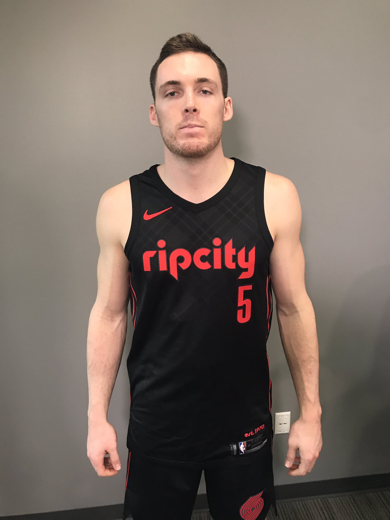 Portland Trail Blazers City Edition Uniform: Rip City