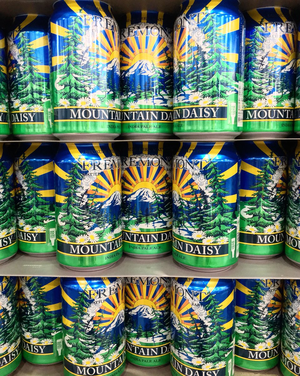 fremontbrewing's tweet image. Mountain Daisy IPA cans are in! We’re going to fill them with the good stuff soon and will be releasing Mountain Daisy in our Urban Beer Garden on Tuesday, January 30th!
#mountaindaisy #ipa #springseasonal #renewalandinvention #alternateuniverseofbeerseasons