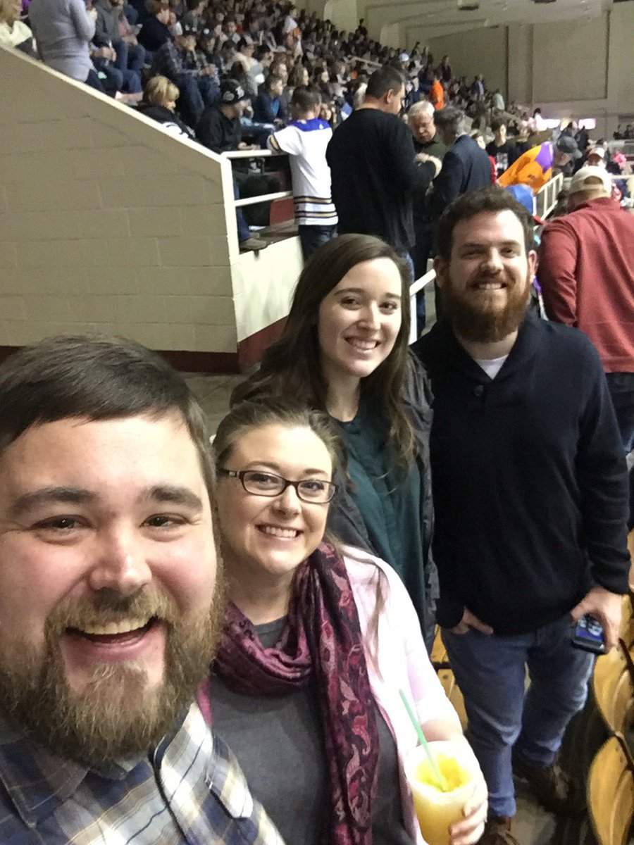 Chris_Reed7's tweet photo. Having a great time at the game. Go Ice Bears! https://t.co/kuuqPobKw6