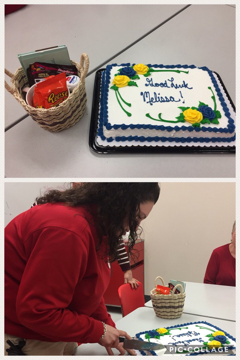jillianmcc15's tweet photo. Good luck at Watchung, Melissa! 1929 will miss you but 1155 is lucky to have you! https://t.co/uyY12O8svA