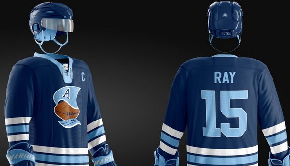 NHL / NFL-CFL Crossover Uniform Concept Series on Behance