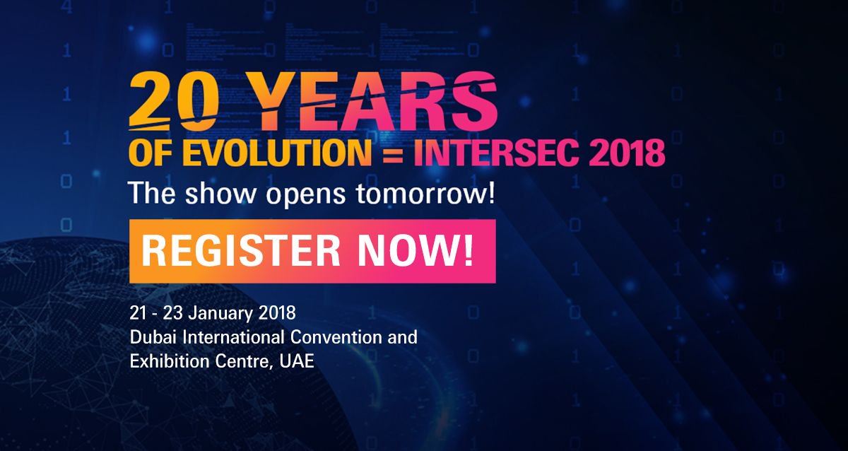 intersecglobal's tweet photo. The show opens tomorrow! Hope you are now set to visit #Intersec from Sunday 21st – Tuesday 23rd January 2018, at the #Dubai World Trade Centre. Register online to skip the registration queues at the show. For more info and to register your visit, go to https://t.co/Ueyc8lPNQv. https://t.co/cmf36bz4OC