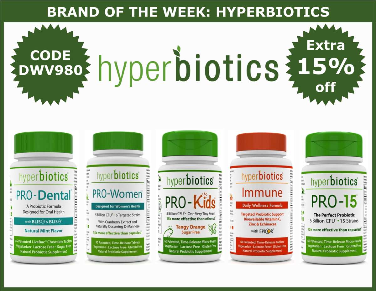 dwv980's tweet photo. 🍀Extra 15% off #Hyperbiotics - https://t.co/lXz92kEbps
✅Ends 01/24 10:00 am PST
✅Use code DWV980
#iHerb #Probiotics #Prebiotics #ImmuneFormulas https://t.co/IcYQPi2LeT