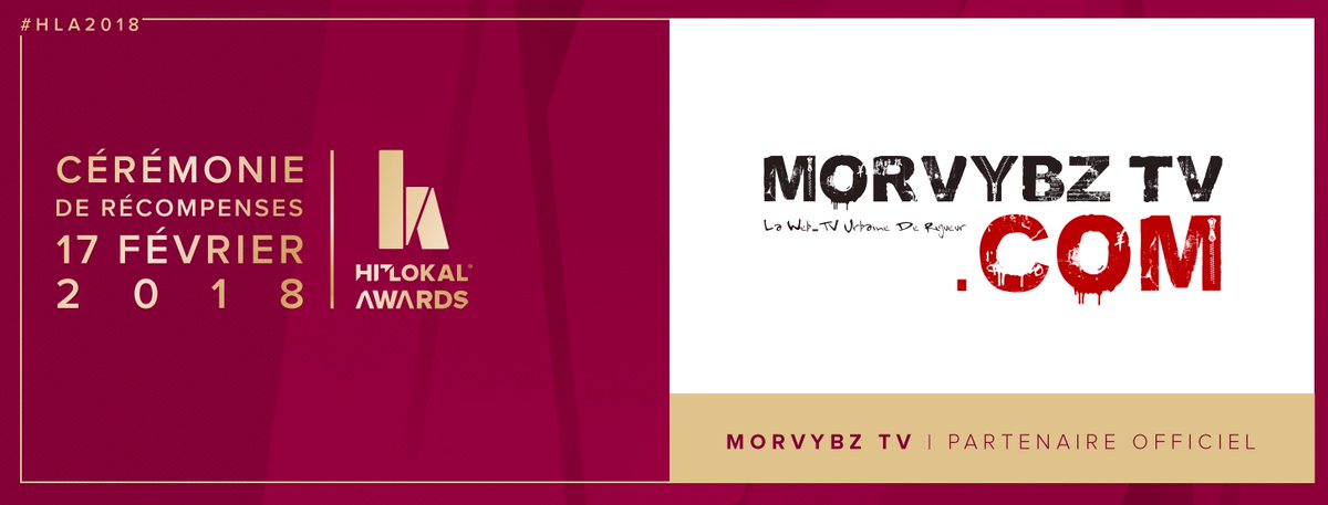 HitLokal's tweet photo. #FF @MorvybzTV WebTV de musique et culture urbaine #Culture #Urban #Music https://t.co/COZiNAPibo