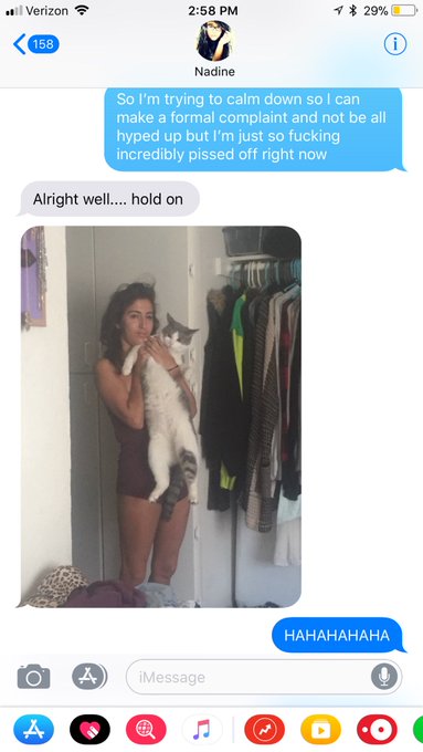Best friends are able to calm you down with a single photo ?? Love you @NaeSquar3d https://t.co/kvIz