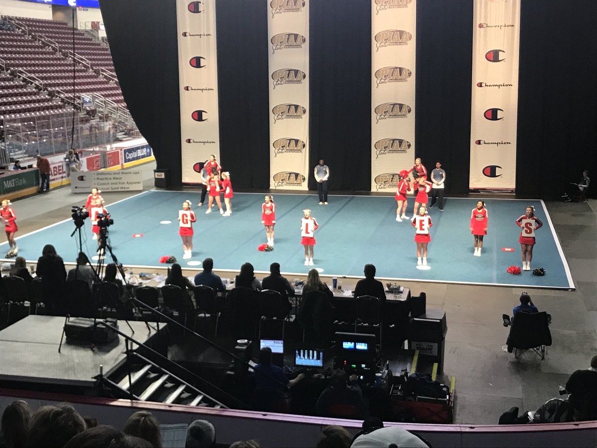 BSHSEagles's tweet photo. Awesome job by our Lady Eagles at the PIAA Competitive Cheer State Championship!! https://t.co/KC7ZNLSy84