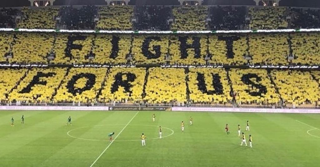FahadAlansari11's tweet photo. مبروك لجمهور الذهب وشكرا لإخواني اللاعبين 💛💛💪 https://t.co/Hcs4rVMQhk