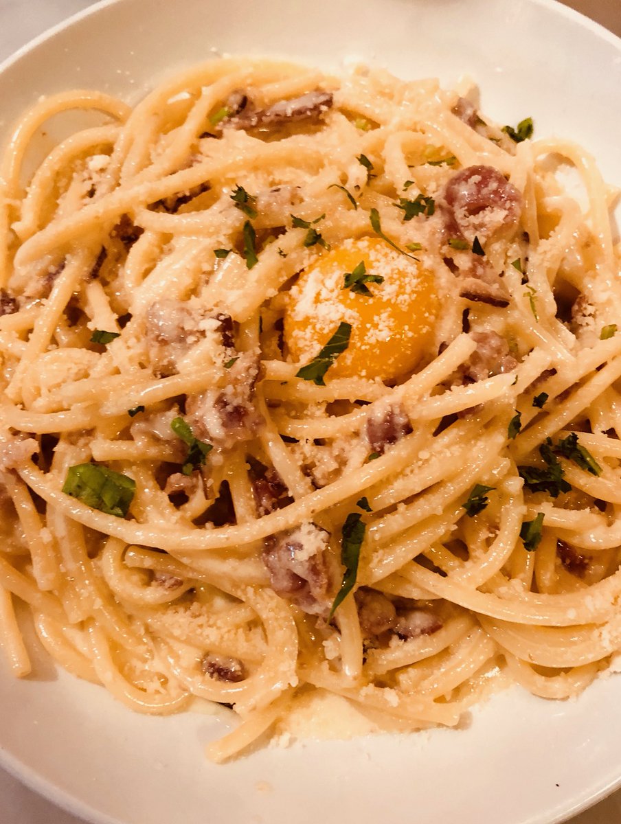 This Carbonara could be on your plate tonight! #ciboatlanta