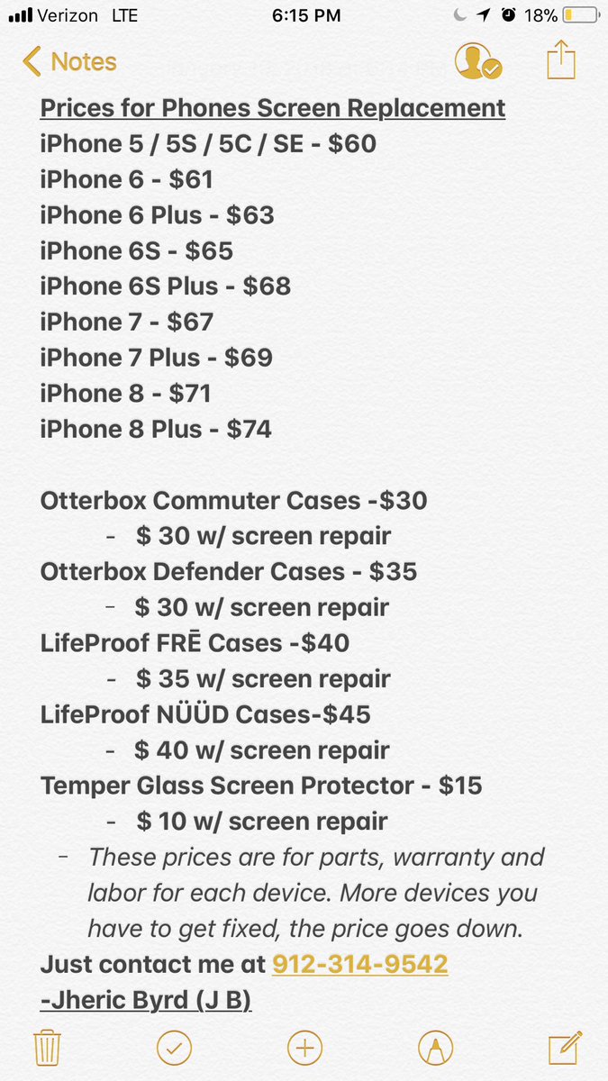 BYRDElectronics's tweet photo. New repair prices ! Retweet and like this tweet to get $10 off your next  repair ! Come get your electronics fixed today !
#gasouthern
#SouthernNotState
#hailsouthern https://t.co/hMl6wuZno2