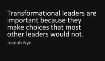  Happy \"Transformational leadership\" Friday! Happy Birthday Joseph Nye! 