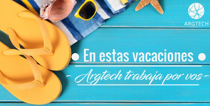 ArgTechSystems's tweet photo. Relajate estas vacaciones, disfrutá de ellas sin tener que preocuparte por andar contestando las redes sociales, ¡Hacemos el trabajo por vos! #Summer #Social #redes #Verano #Vacaciones #Holidays #Happy #Relax https://t.co/4psIk0FC0H