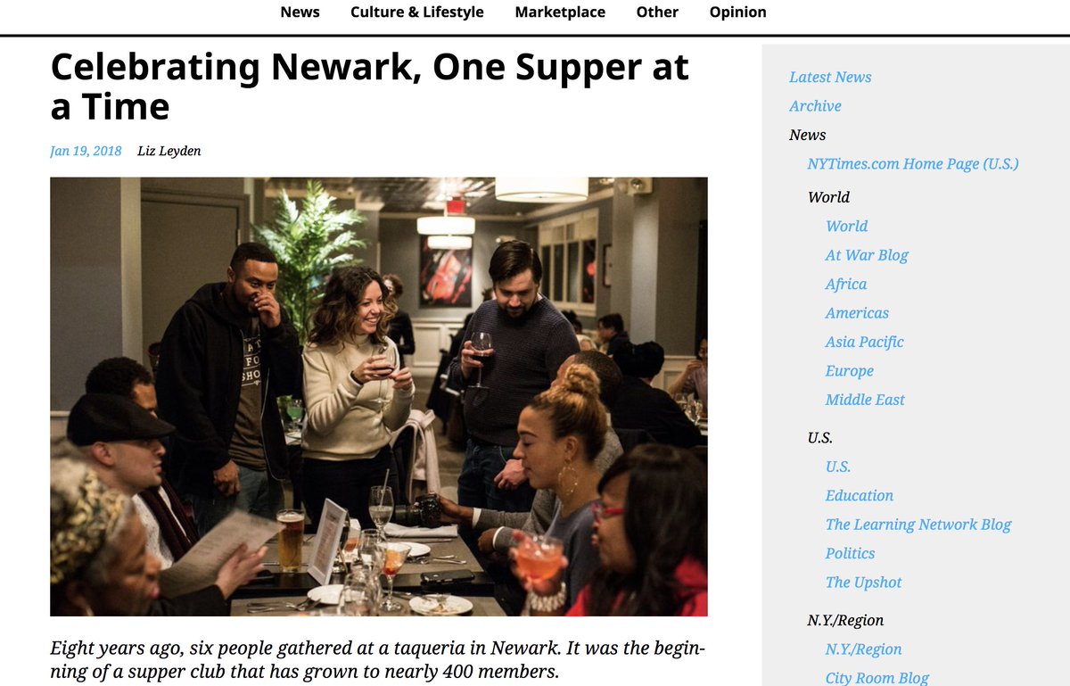 LindseyMcDougle's tweet photo. Great article about @BrickCitySupper in @CityofNewarkNJ with a feature from @DesignsbyZay_ and @newarkffr! https://t.co/GVrvlny2Ge #newark #newarknj #nwkdev #foodie #nyc #brooklyn #travel #restuarant https://t.co/ccfn65VWi1