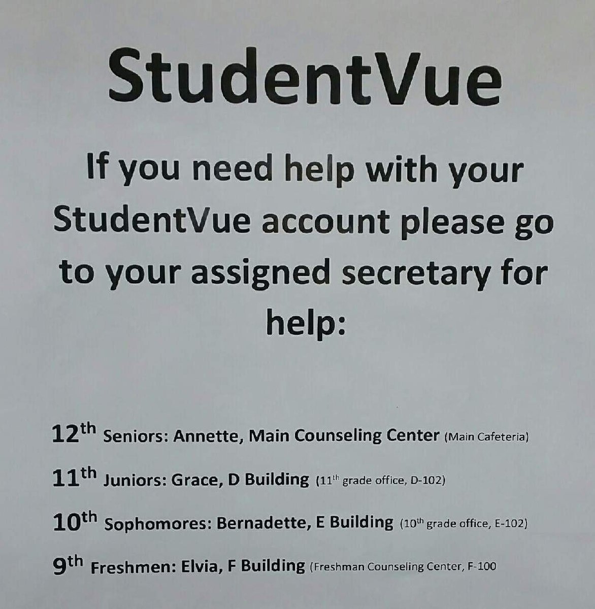 AtriscoJags's tweet photo. #JaguarNation: Are you able to access your grades? get help with your #StudentVue or #ParentVue account. #ADayinSchool @AtriscoHAHSJags @ahacollegego #BuildingTheBest #APSLZ2 https://t.co/CoSMvSxuhm