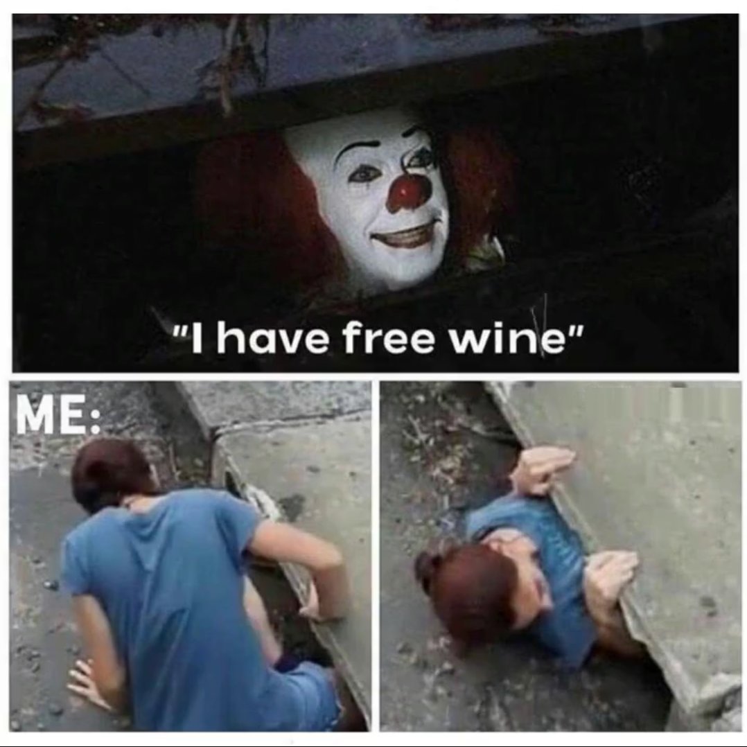 WineNotHo's tweet photo. You have free W🍷ne?!!. I'm in.
#winenotho #winenot #whynotwine #winelover #wine #winemom #adultingishard #onemoreglassorbottle #winewithfriends #eatyourgrapes #winegoals #friendsinlowplaces #whereismyfreeredballoon https://t.co/0Cu97SvEGf
