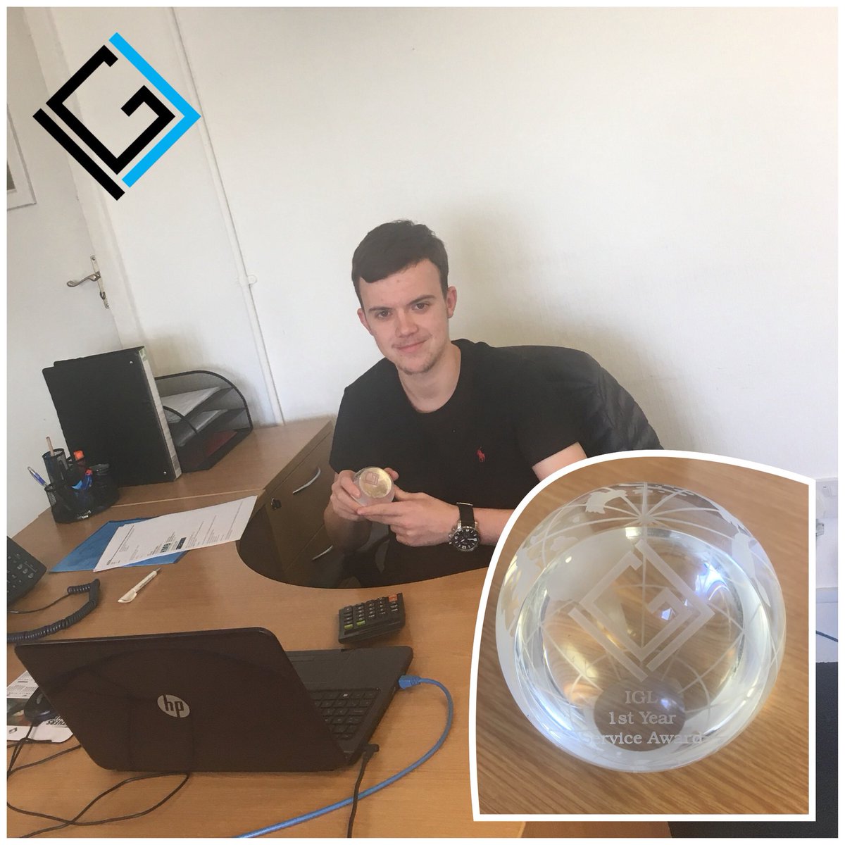 IGLogistics's tweet image. Another fantastic addition to the business sailing through our apprenticeship program. 

Well done on your first year Jack.