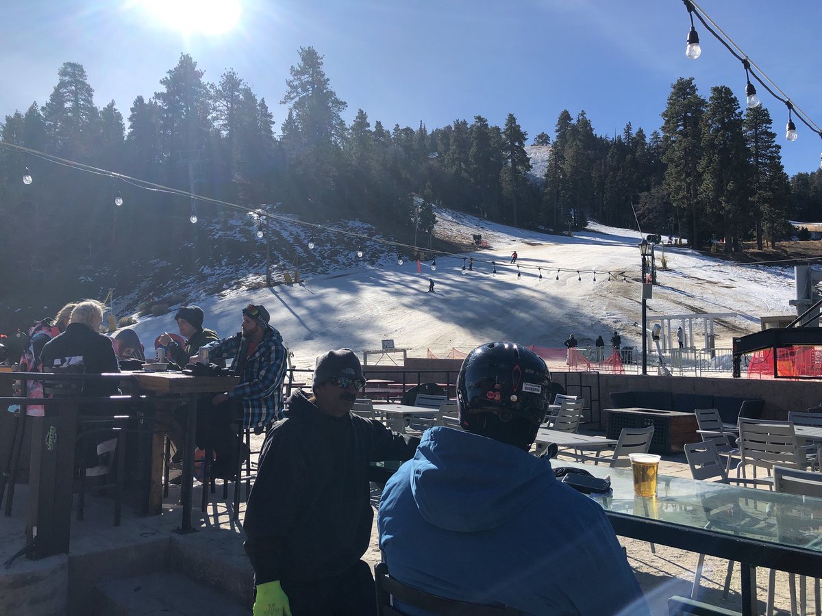 SurfnSunshine's tweet photo. Quick cocktail before hitting the slopes. #mthigh #yetifaces https://t.co/hTcjZvxccb