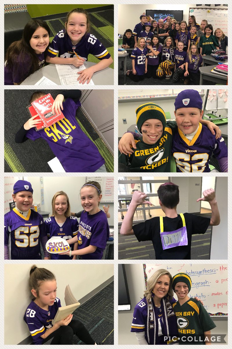 So much #purplepride today at JMS! #SKOL #jordanmiddleschool #bringithome #lovethosesmiles