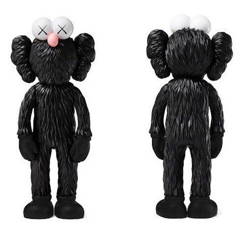 “BFF - black vinyl” by <a href="/kaws/">تَڤين جامال بَسوا</a>. Now available at blacklinegallery.com ift.tt/2Dnl4Jl