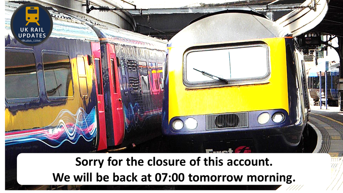CLOSED - Due to planned upgrade work and staff events, this account and all associated will be closed all day today. However, we are operating a call service from 08:00 - 20:00. (Standard rates apply)