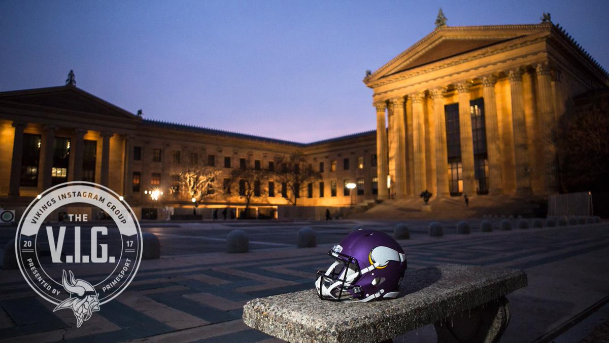 Getting a feel for Philly.  #BringItHome  📷: mnvkn.gs/KoGBAb https://t.co/Q0xtvj2SiX