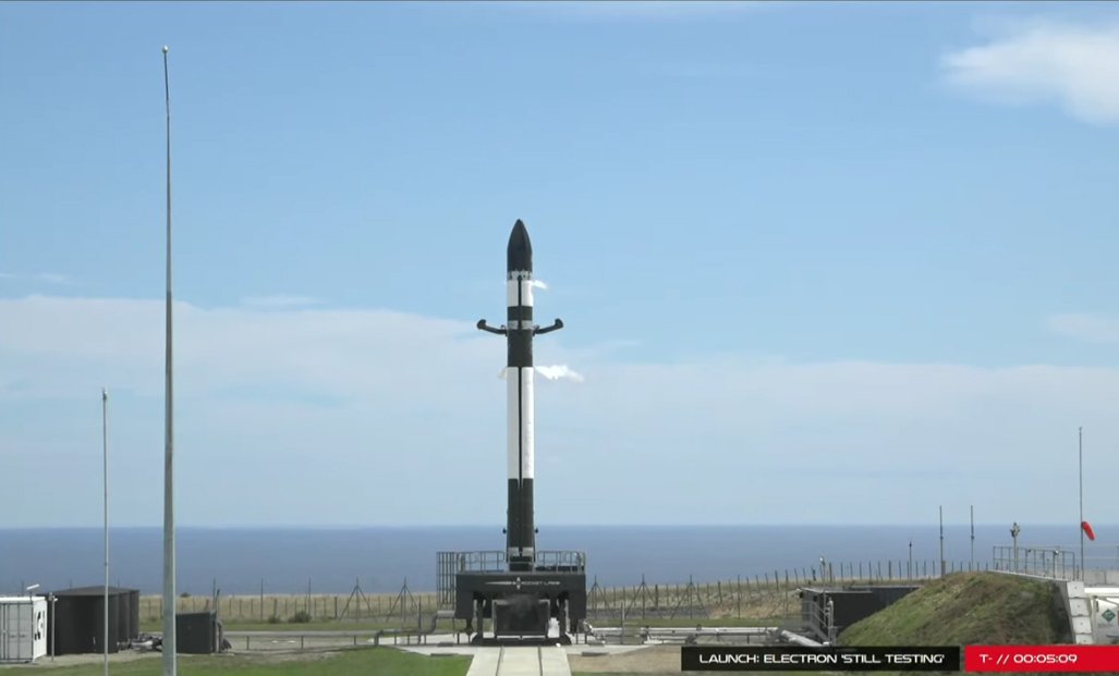 NASAWatch's tweet image. Go Electron #Rocketlab #StillTesting
