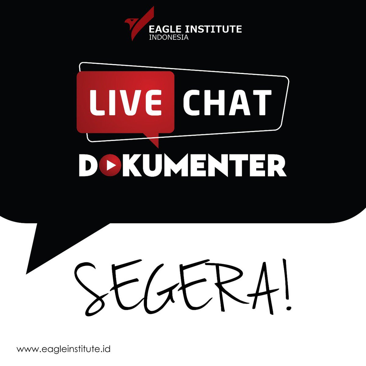eagle_awards's tweet photo. Suka nonton fllm? Mau ngobrol langsung dg Filmmakers terkenal? Mereka akan hadir di #LIVECHAT Dokumenter by Eagle Institute Indonesia. Segera di FB &amp; Youtube @eagle_awards! https://t.co/nSE1MM3j2B