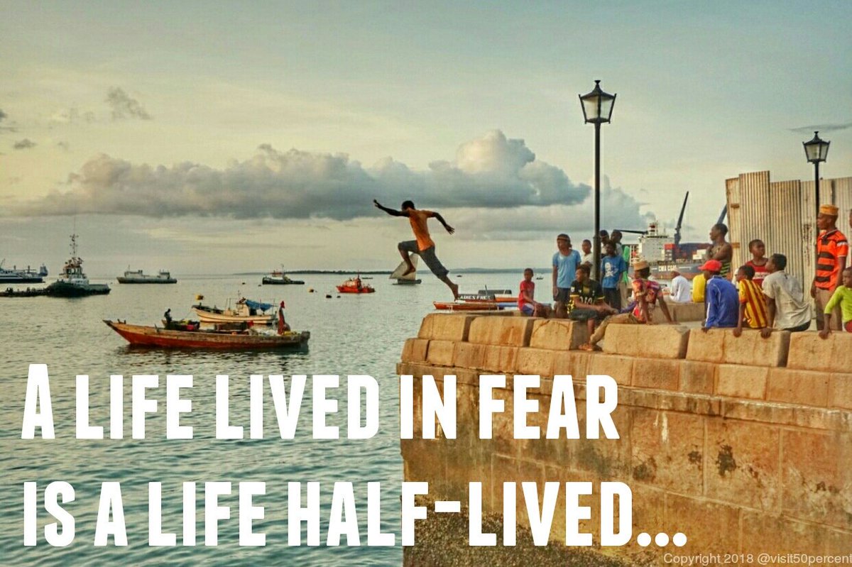 Sometimes we just need some #inspiration to kick us up the proverbial &amp; remind us that we're all capable of greatness.

The best versions of ourselves can often be found just one step outside of our comfort zone.

Have a #fearless weekend everyone!

#Travel #Quote