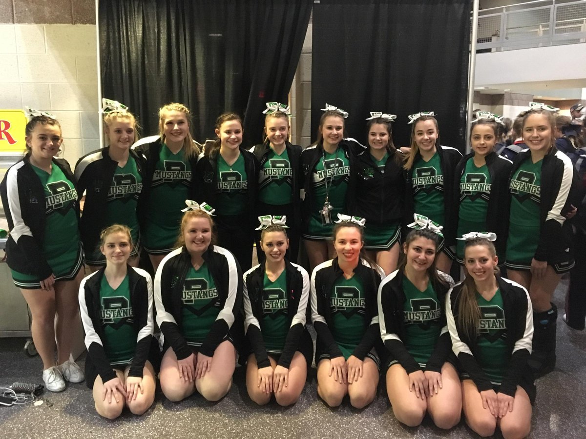 On to the Semi-finals! Congrats Lady Mustangs. #Hershey #Championships