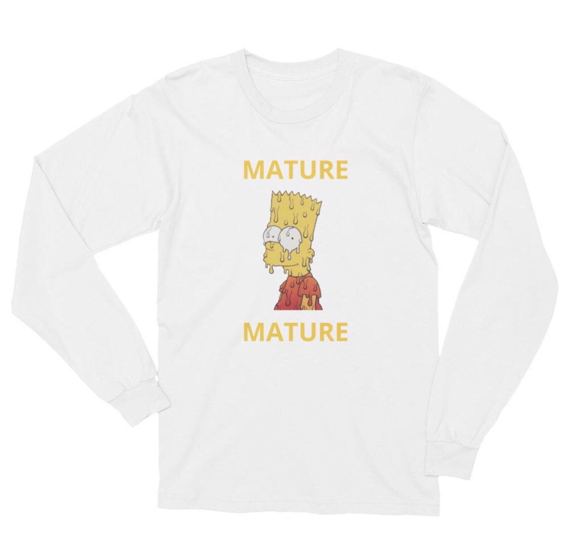 ‘Melting Bart’ Long Sleeve
$30
Bart loses his cool