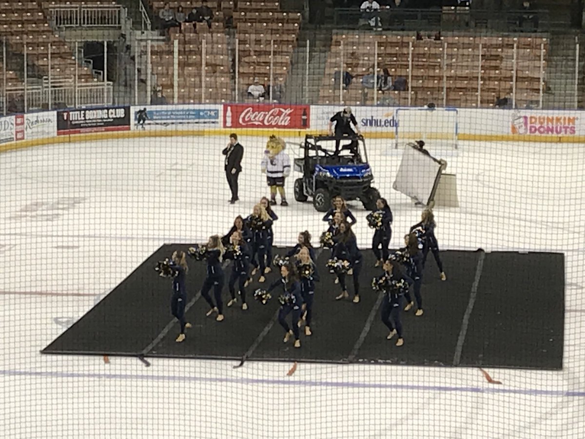 Feeling very proud of <a href="/snhudance/">SNHU Dance Team</a> for rocking the <a href="/SNHUArena_NH/">SNHU Arena</a> during intermission at the <a href="/MonarchsHockey/">Manchester Monarchs</a> game!