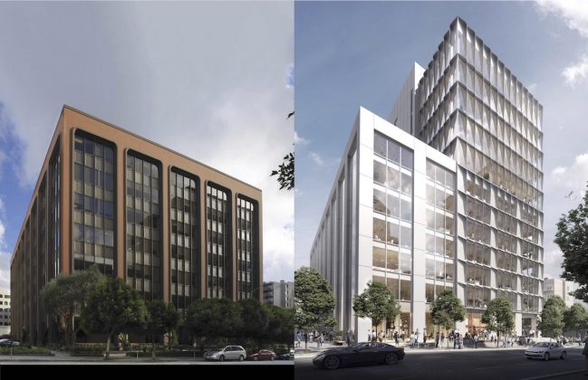 MeyerStudioLA's tweet photo. We're working with Gensler to transform an aging office tower in SF's SoMa neighborhood: https://t.co/BHlMXUDdAn https://t.co/wPNKwbiNdQ
