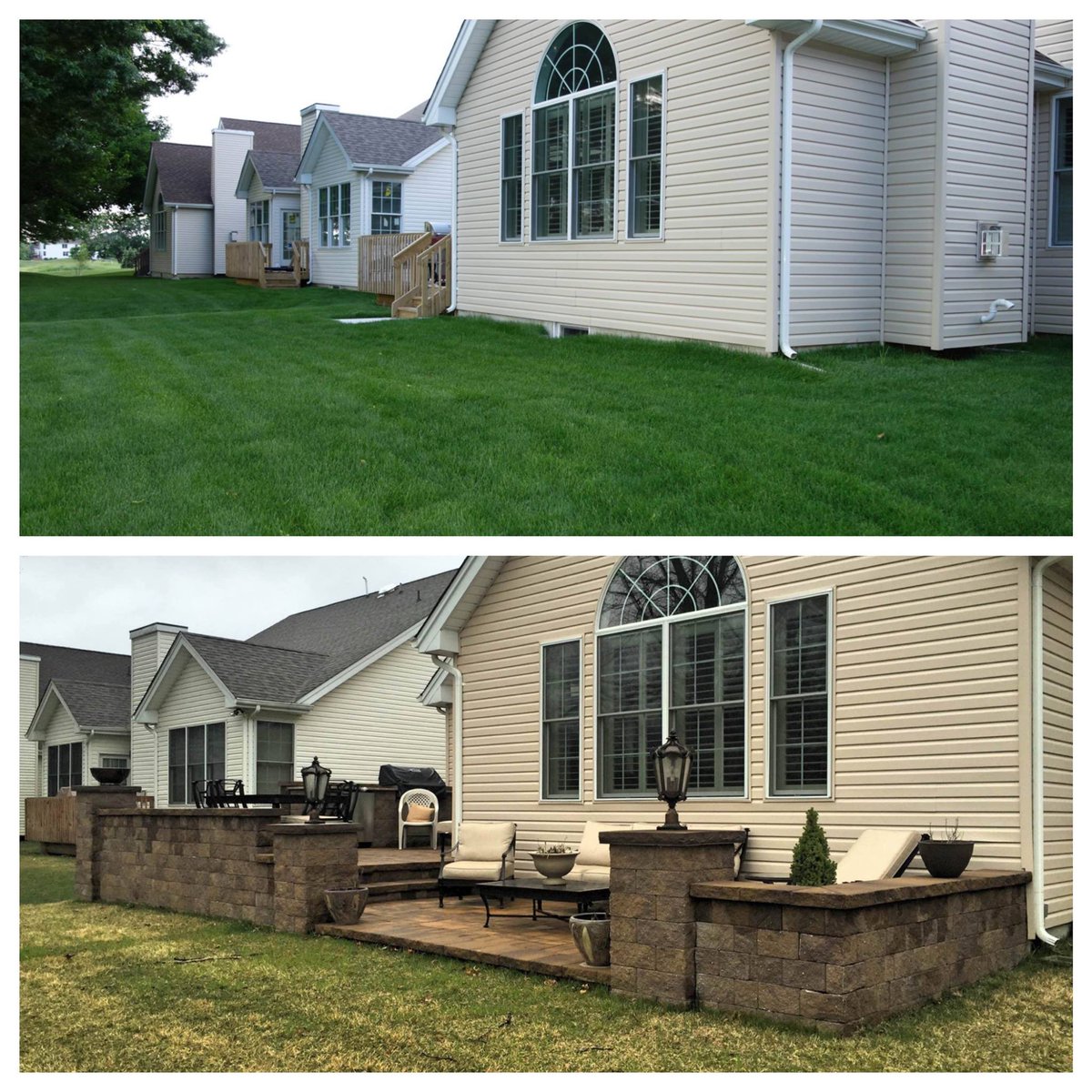 PrimeBuilds's tweet image. Small raised patio with outdoor grill station and front yard raised planters done by @PrimeBuilds #PrimeBuilds  #PrimeConstruction #PrimeConstructionRemodeling #ExcellenceIsAHabit #ThisIsOurWork