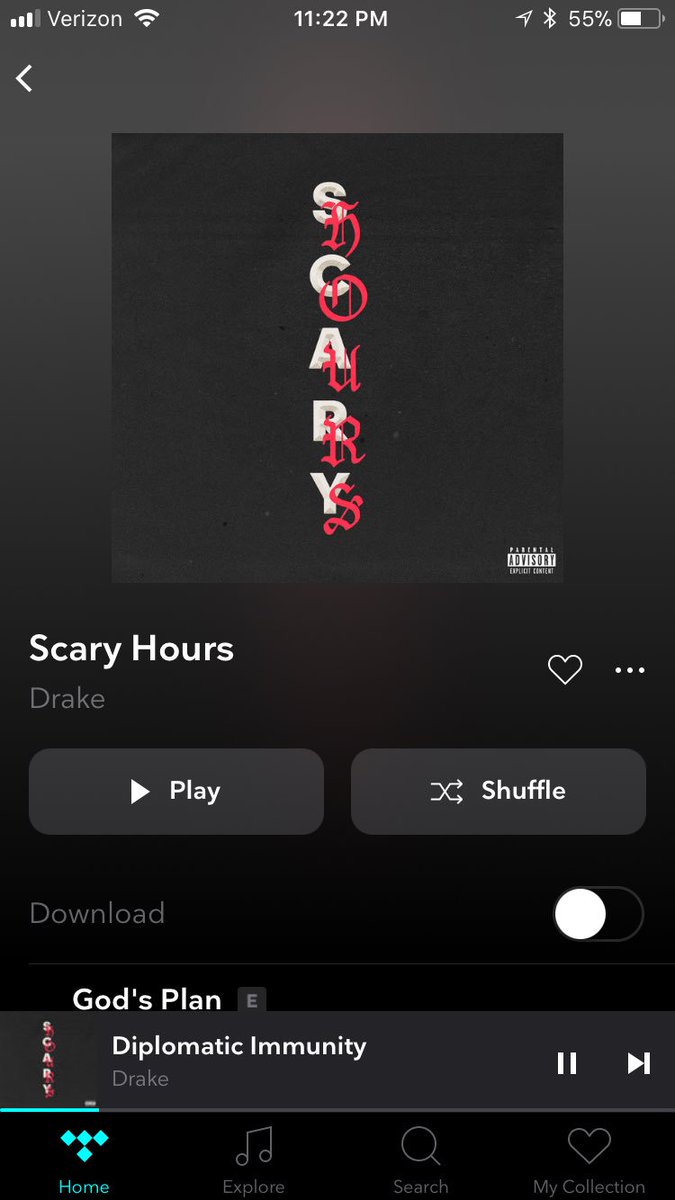 Clopezd09's tweet photo. Currently listening to ... @Drake 🙃 https://t.co/aeXBMnRtXI
