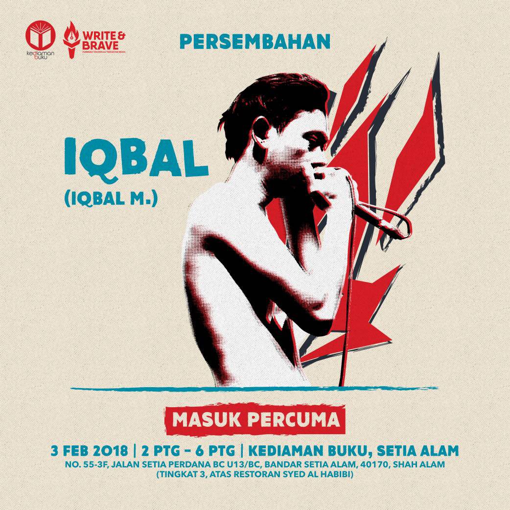 azraeimuhamad's tweet photo. Tidak pernah terlintas dalam hidup aku untuk berkongsi sepentas bersama Radhi OAG.
Marilah bersama untuk hari bersejarah ini 3 Februari 2018 nanti!
#PembakaranOborKediamanBuku #WriteAndBrave #AManCanDream https://t.co/Xojz6449TK