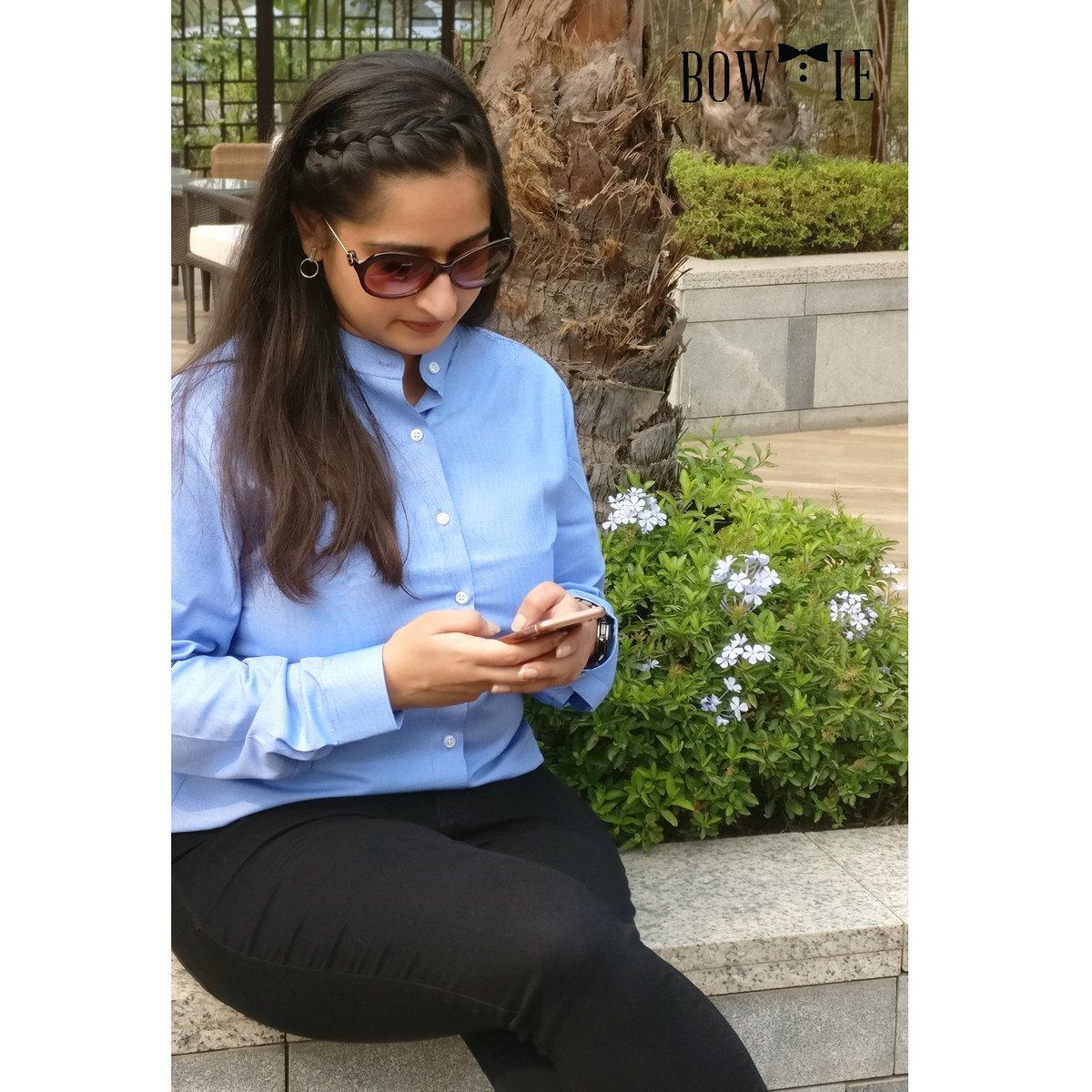 BowtieFormals's tweet photo. Never go wrong with a classic blue shirt, fresh air, fresh flowers and catch-up with your friends! 
Shop shirts: https://t.co/MLG3YZTLro 
#bowtieformals #clothing #blue #dealoftheday #onlineshopping #startupindia #Kolkata #WomeninBusiness #saturday https://t.co/byuJi8Zdbj