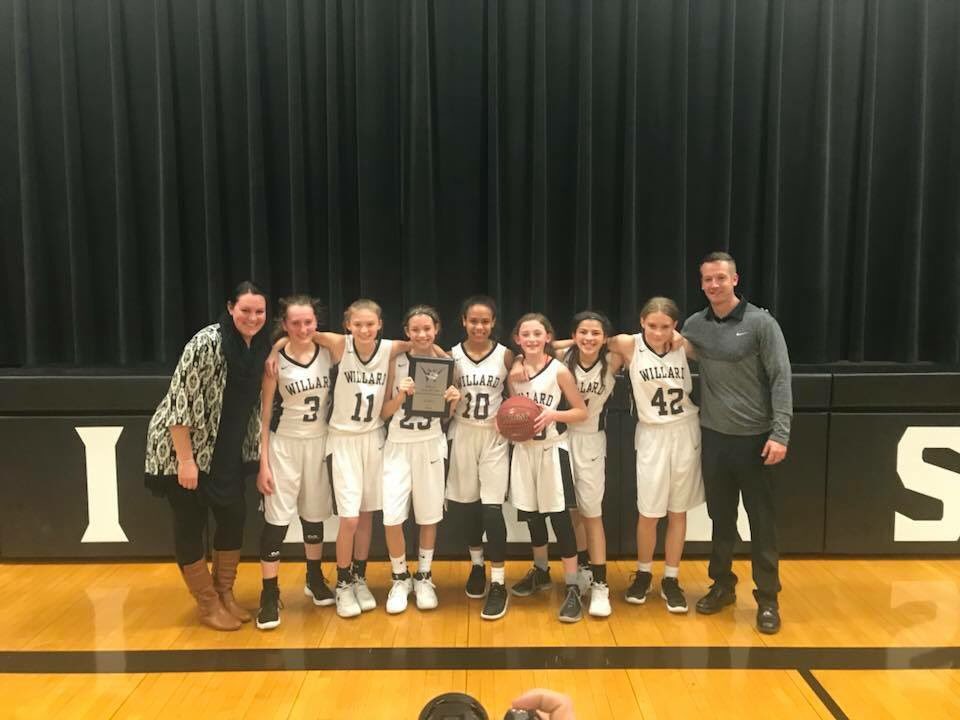 trevortowe's tweet photo. EXTREMELY proud of these girls and all their hard work! B team won tonight and the A team took home the championship!! @WHSLadyTigersBB https://t.co/eeBpKBtszc