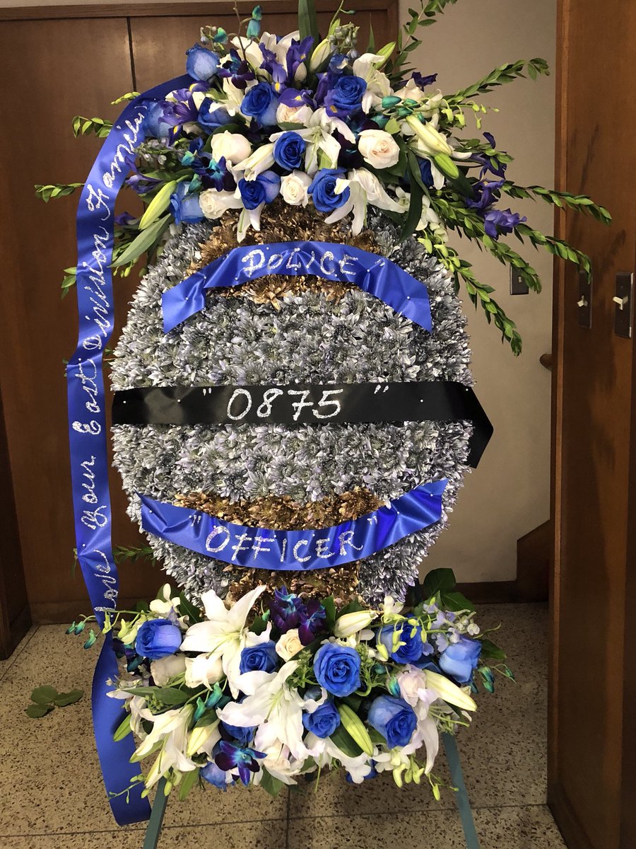 LASchoolPolice's tweet image. Today we laid Officer Art Solis to rest and honored Art for his 24 years of service with LA School PD. Art will be greatly missed by the #LASPD and #LAUSD family. Our deepest condolences to the Solis family. TY @LAPDHQ @LAAirportPD for assisting the LASPD family. 
#LASPDstrong