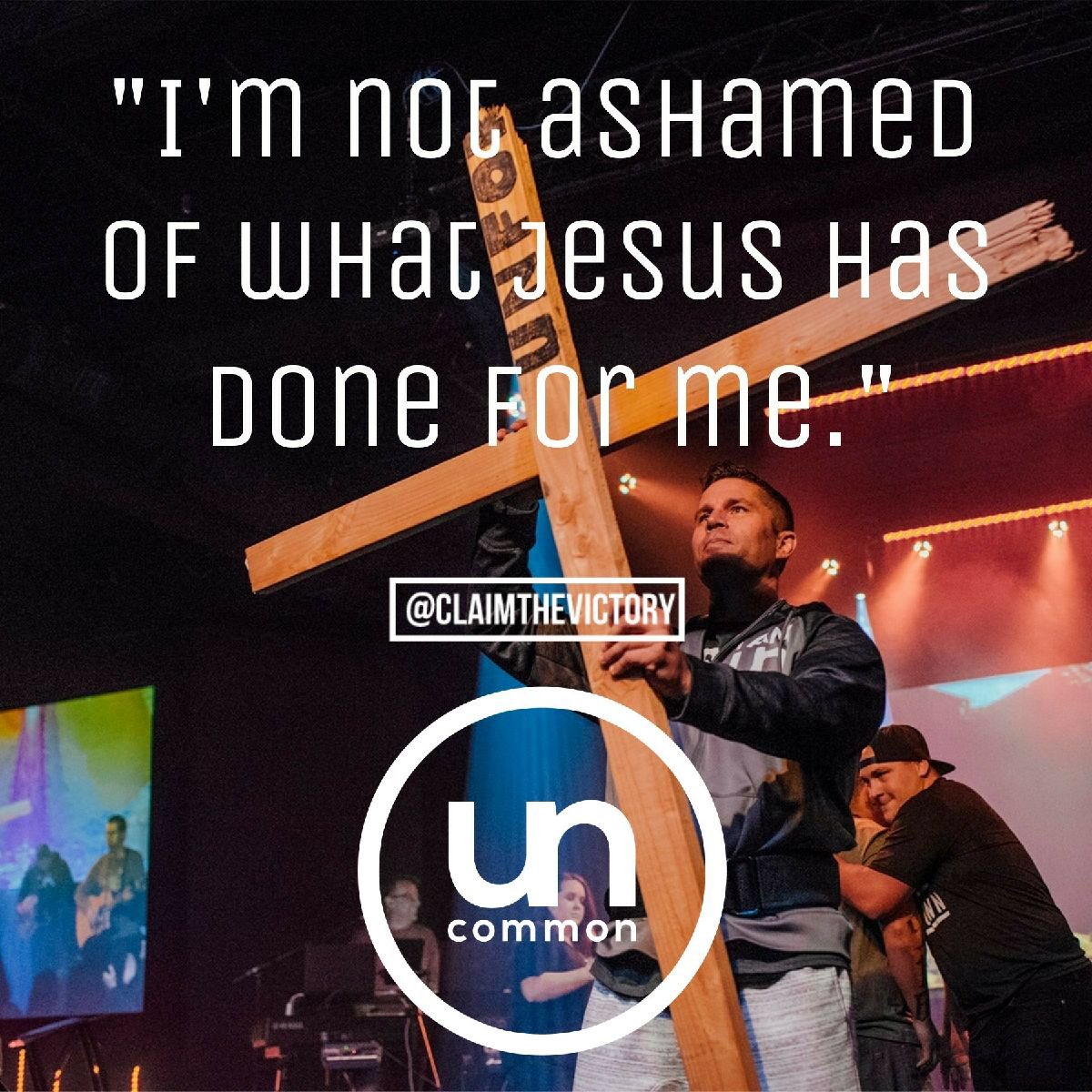 UncommonExp's tweet image. Romans 1:16 ~ I am unashamed of the Gospel for it is the power of God unto Salvation for them who believe.  PC @taybrookephotography #TGIM #IamUncommon #Iamuncommonapparel  @ClaimTheVictory